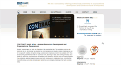 Desktop Screenshot of contract-sa.co.za